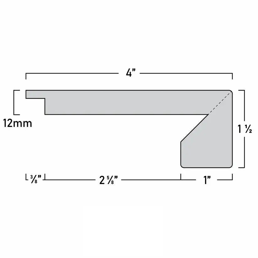 An image of a??  12MM ESTATE STAIR NOSINGS FLUSH??by??LONGTERM house floor