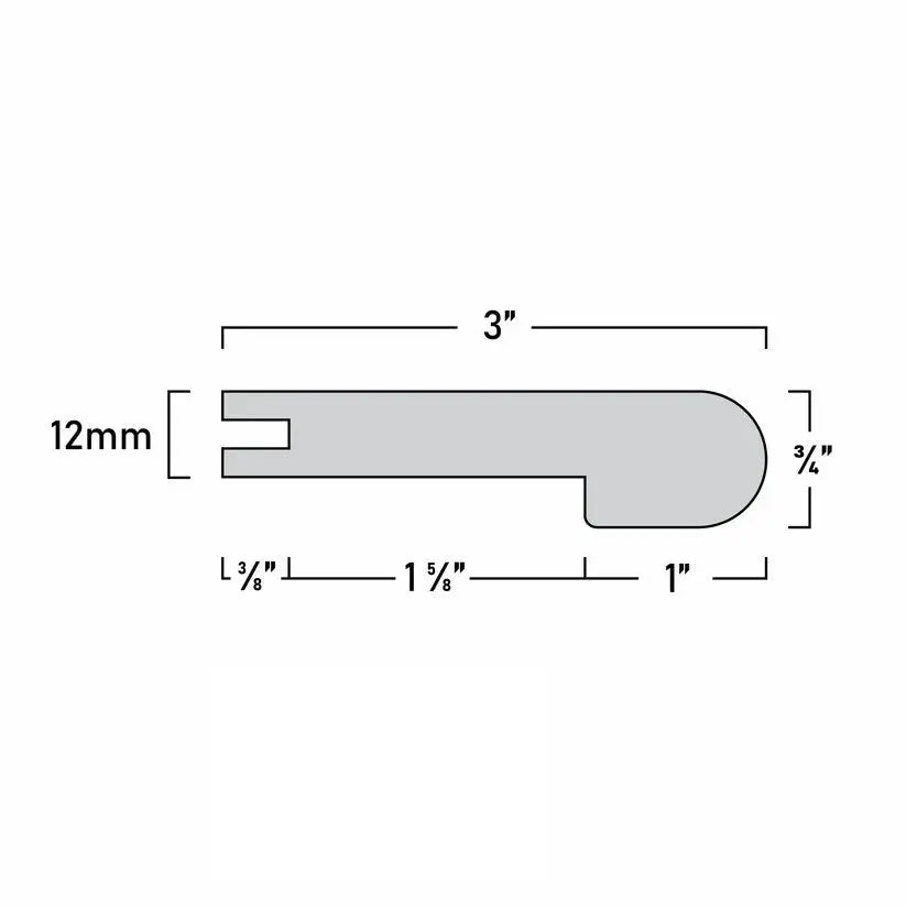 An image of a??  12MM SUBURBS STAIR NOSINGS FLUSH??by??LONGTERM house floor