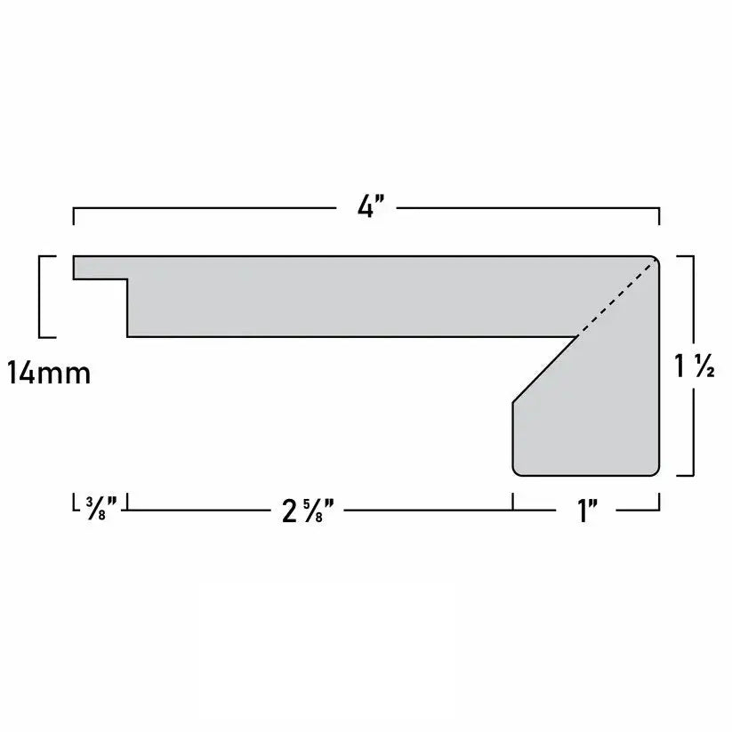 An image of a??  14MM ESTATE STAIR NOSINGS FLUSH??by??LONGTERM house floor