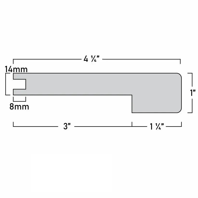 An image of a??  14MM MIDTOWN STAIR NOSINGS FLUSH??by??LONGTERM house floor