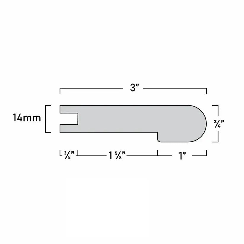 An image of a??  14MM SUBURBS STAIR NOSINGS FLUSH??by??LONGTERM house floor