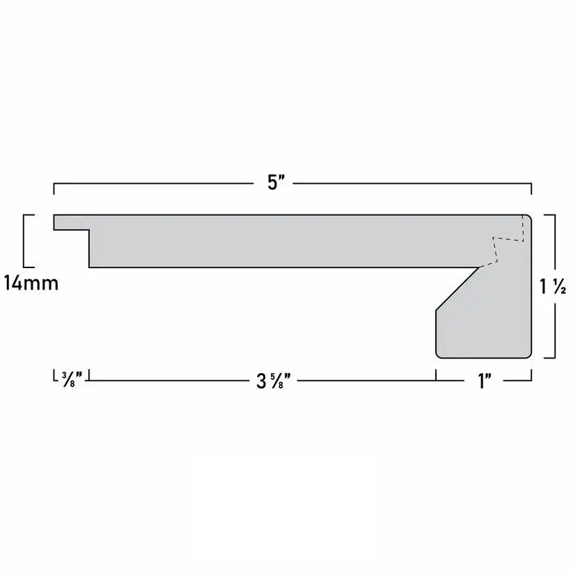 An image of a??  14MM VILLA STAIR NOSINGS FLUSH??by??LONGTERM house floor