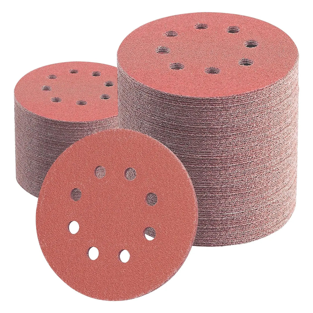 5-Inch Random Orbit Sanding Discs - Multi-Pack For Woodworking