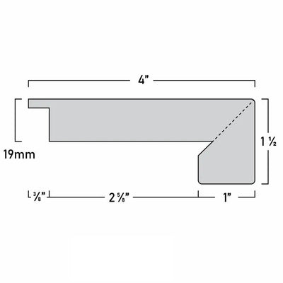 An image of a??  19MM ESTATE STAIR NOSINGS FLUSH??by??LONGTERM house floor