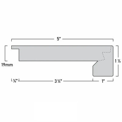 An image of a??  19MM VILLA STAIR NOSINGS FLUSH??by??LONGTERM house floor