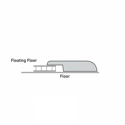 An image of a??  1/4 INCH OVERLAP REDUCER CUSTOM??by??LONGTERM house floor