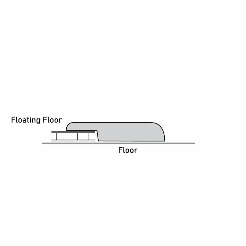 An image of a??  1/8 INCH OVERLAP REDUCER CUSTOM??by??LONGTERM house floor