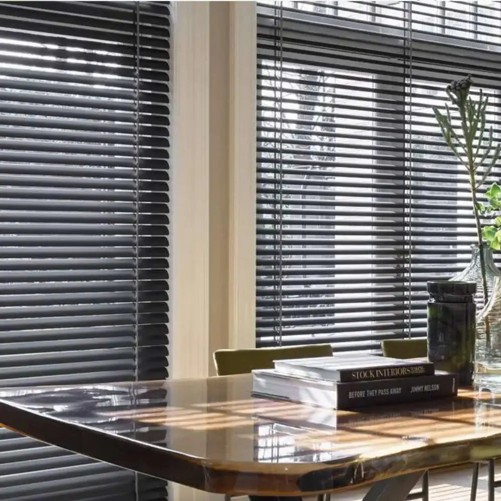 An image of a   Aluminum Venetian Blinds Bead Chain with Screw by LONGTERM house floor