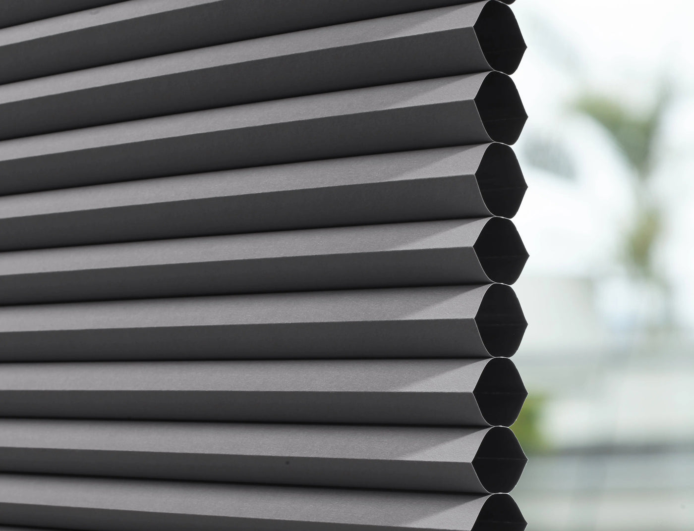 An image of a  45 Cordless Blackout Honeycomb Cellular Shades by LONGTERM house floor