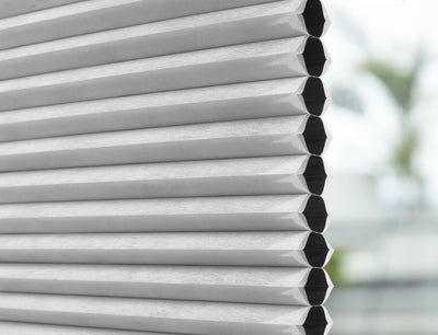 An image of a  Outside-Mount-45-93021M Cordless Blackout Honeycomb Cellular Shades by LONGTERM house floor