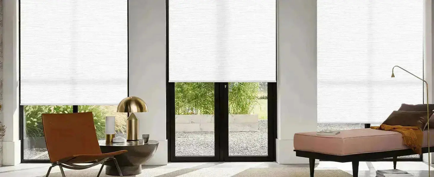 An image of a   Cordless Light Filtering UV Protection Roller Blinds (Copy) by LONGTERM house floor