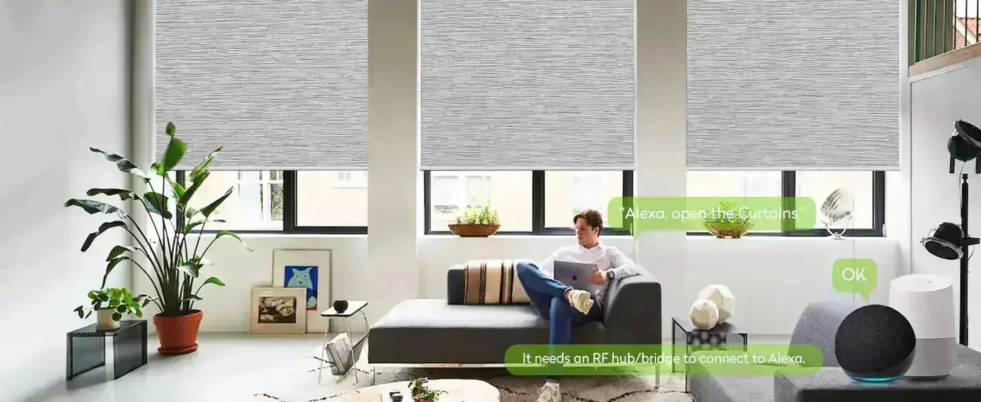 An image of a   Cordless Light Filtering UV Protection Roller Blinds (Copy) by LONGTERM house floor