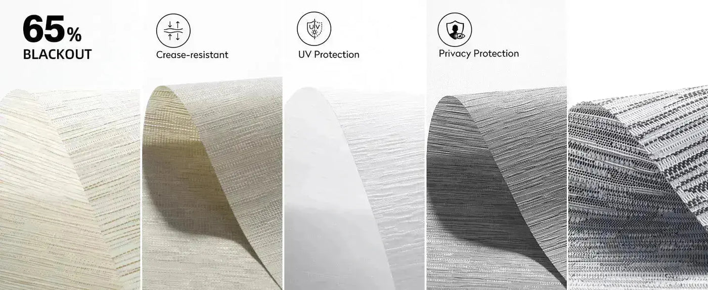 An image of a   Cordless Light Filtering UV Protection Roller Blinds (Copy) by LONGTERM house floor