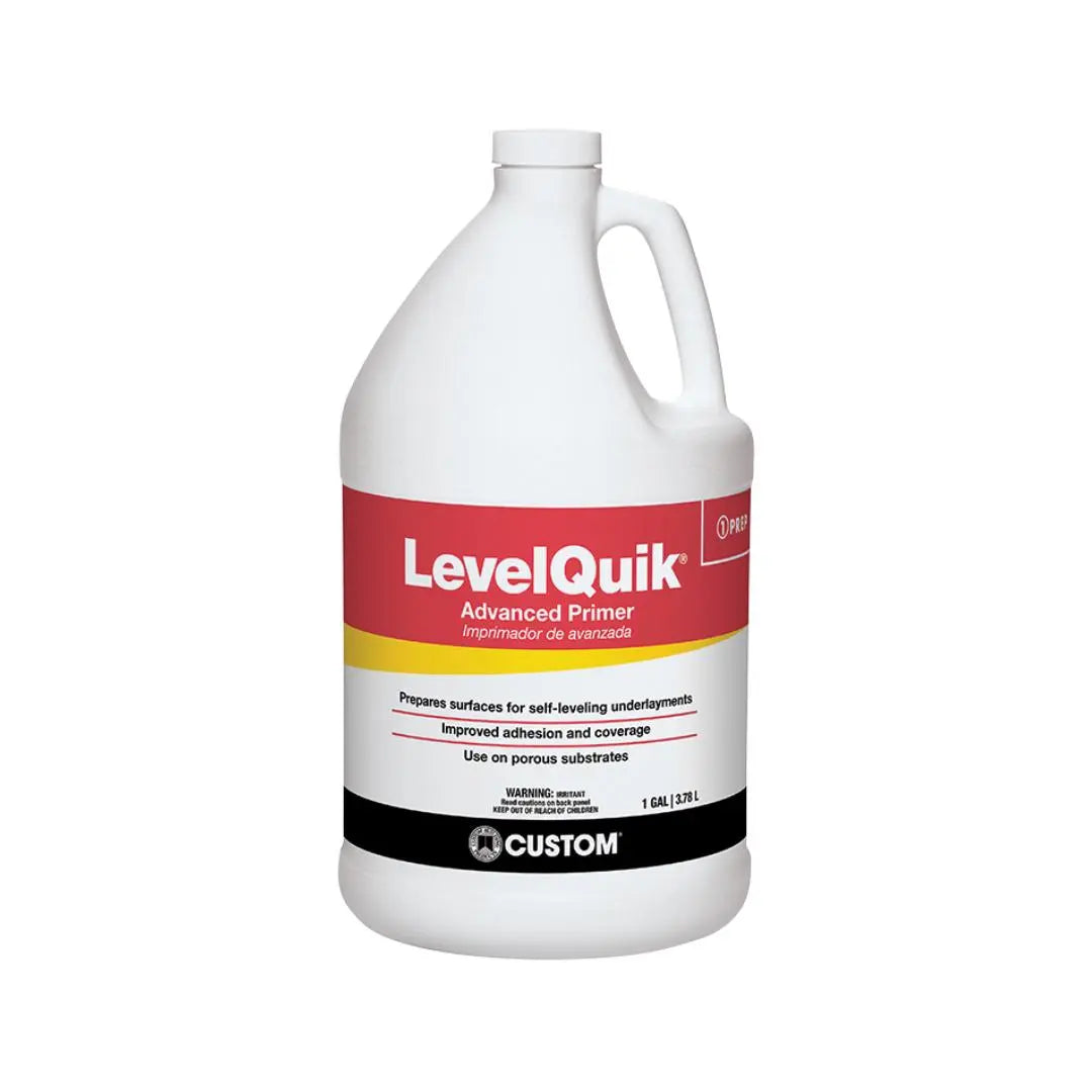 An image of a   Custom-LevelQuik-3.78L-Acrylic Primer by LONGTERM house floor