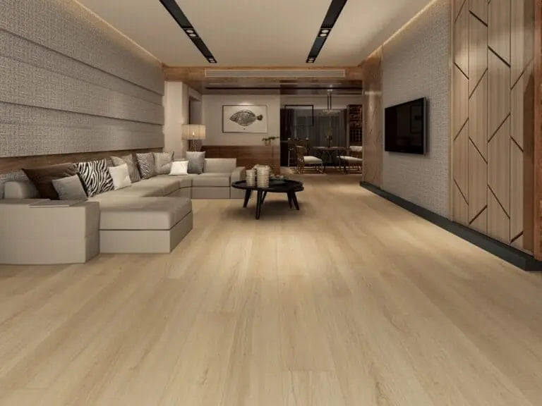 An image of a   Cyrus Floors Waterproof Laminate ME004 by LONGTERM house floor