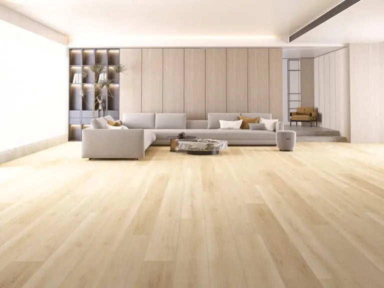 An image of a   Cyrus Floors Waterproof Laminate ME008 by LONGTERM house floor