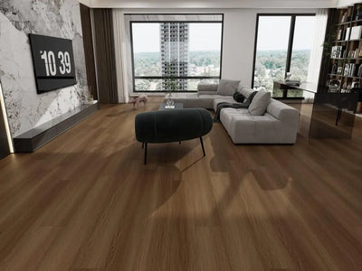 An image of a   Cyrus Floors Waterproof Laminate RP003 by LONGTERM house floor