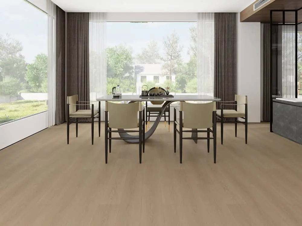 An image of a   Cyrus Floors Waterproof Laminate RP007 by LONGTERM house floor