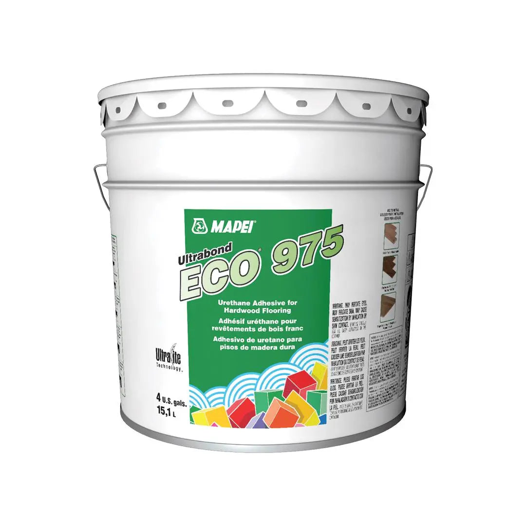 An image of a   Mapei Ultrabond ECO 975-15.1L-Standard Wood Flooring Adhesive by LONGTERM house floor