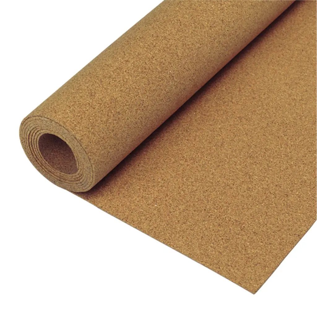 An image of a   Rolled Cork Underlayment-6MM-100SF/Roll by LONGTERM house floor