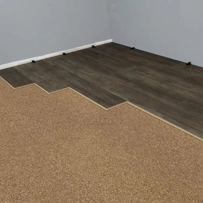 An image of a   Rolled Cork Underlayment-6MM by LONGTERM house floor