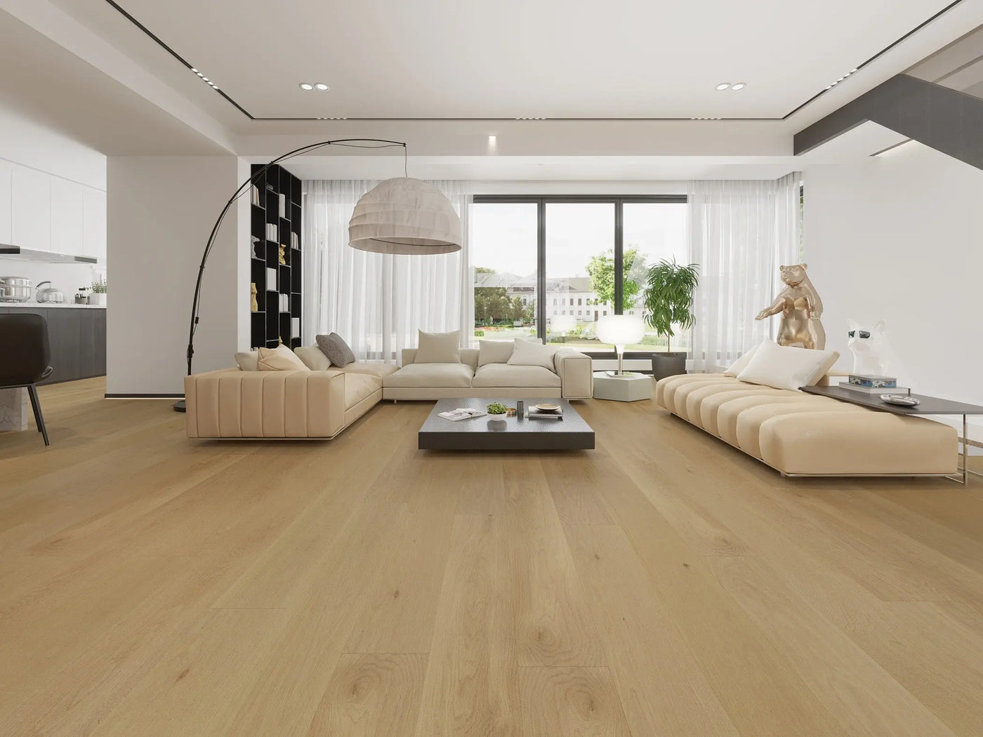 An image of a??  [Sample] Vidar Engineered Wood Daybreak ABC Grade??by??LONGTERM house floor