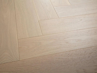 An image of a??  [Sample] Vidar Engineered Wood Herringbone Daybreak AB Grade??by??LONGTERM house floor