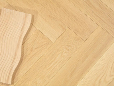 An image of a??  [Sample] Vidar Engineered Wood Milkyway Herringbone AB Grade??by??LONGTERM house floor