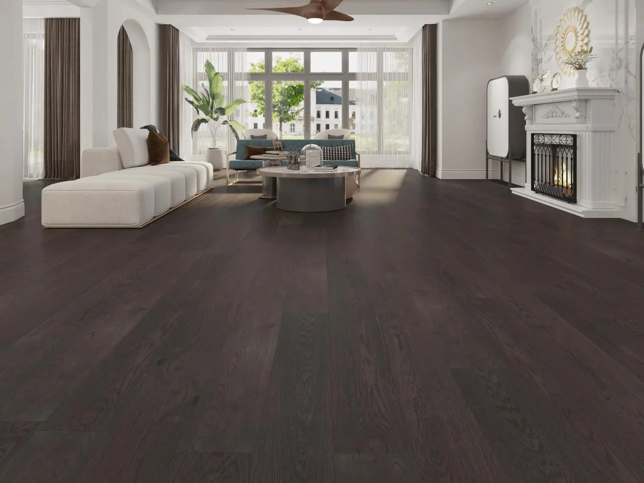 An image of a??  [Sample] Vidar Engineered Wood Mist ABC Grade??by??LONGTERM house floor