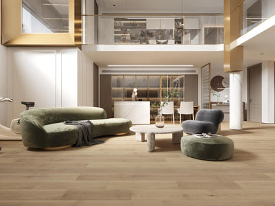 An image of a??  [Sample] Vidar Engineered Wood Wheatberry 9" ABC Grade??by??LONGTERM house floor