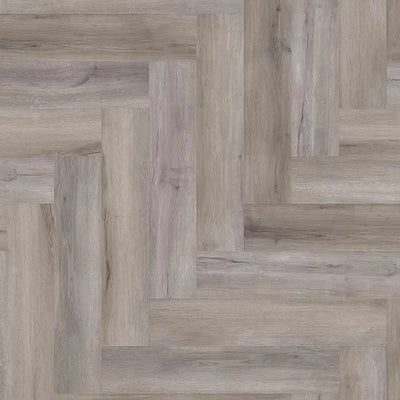 An image of a   [Sample]Athens Collection Herringbone SPC Flooring Frosted by LONGTERM house floor