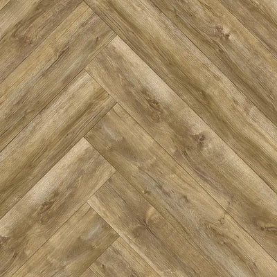 An image of a   [Sample]Athens Collection SPC Flooring Herringbone Cornsilk by LONGTERM house floor