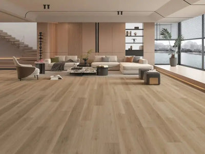 An image of a   [Sample]Cyrus Floors Waterproof Laminate ME007 by LONGTERM house floor