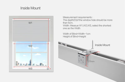 An image of a   Smart Honeycomb Blinds Solar-Powered Cordless Motorized Normal by LONGTERM house floor