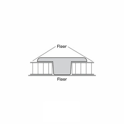 An image of a??  WIDE EVEN T MOULDING??by??LONGTERM house floor